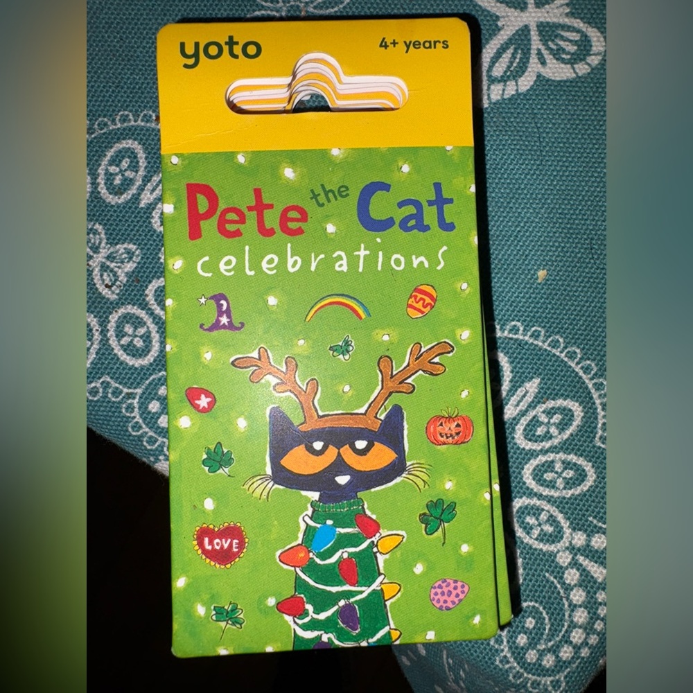 Yoto Pete the Cat Celebrations Green Cat Toy